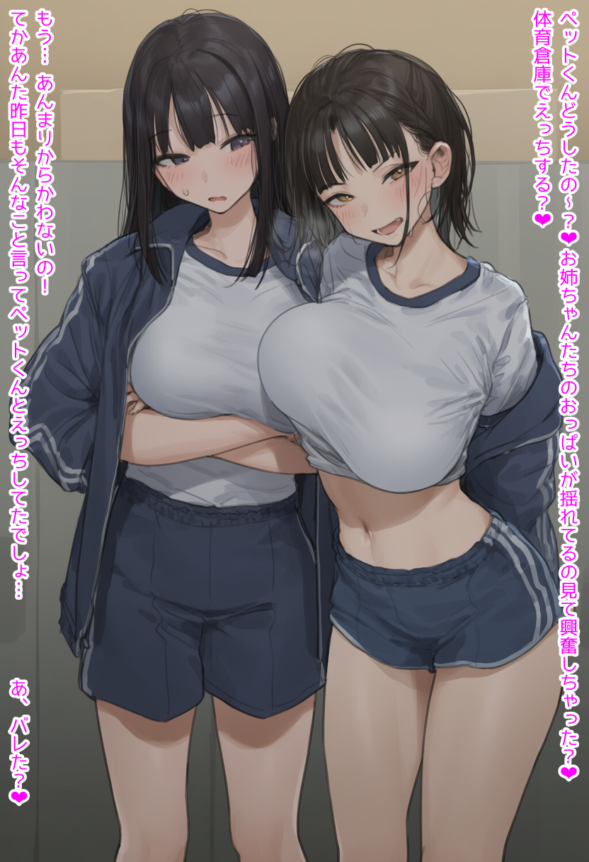 体育後のJK「女の子の甘い匂いと汗の匂いが充満してるでしょ～？❤️」JKの性処理ペットになったショタくん・体育編❤️♥️❤️♥️❤️
